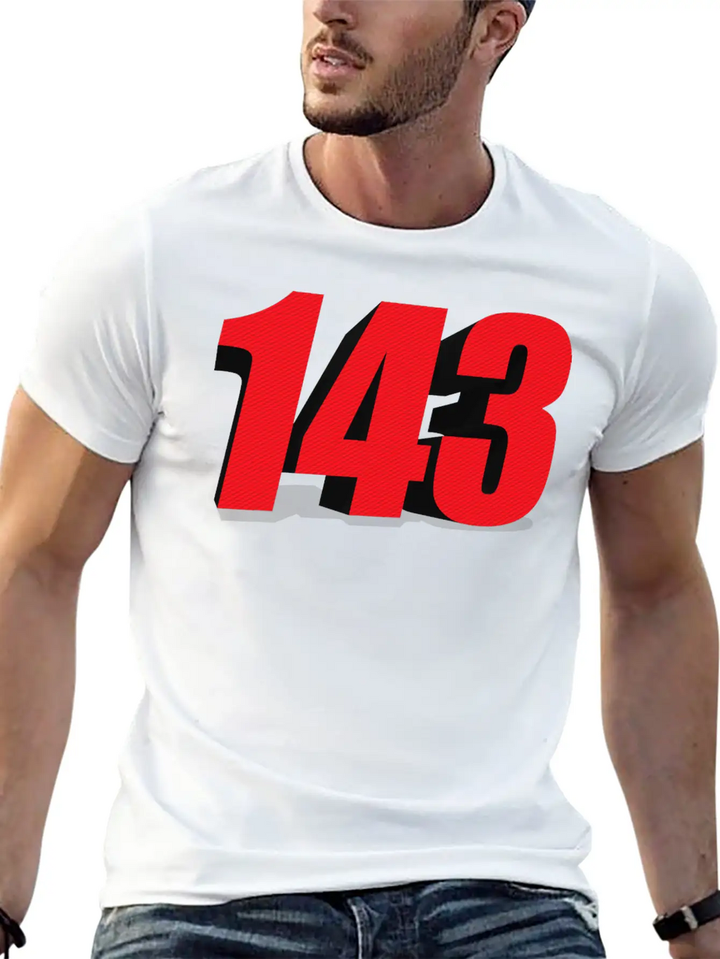 143 3d Relaxed Everyday Tee – Lightweight And Durable Cotton