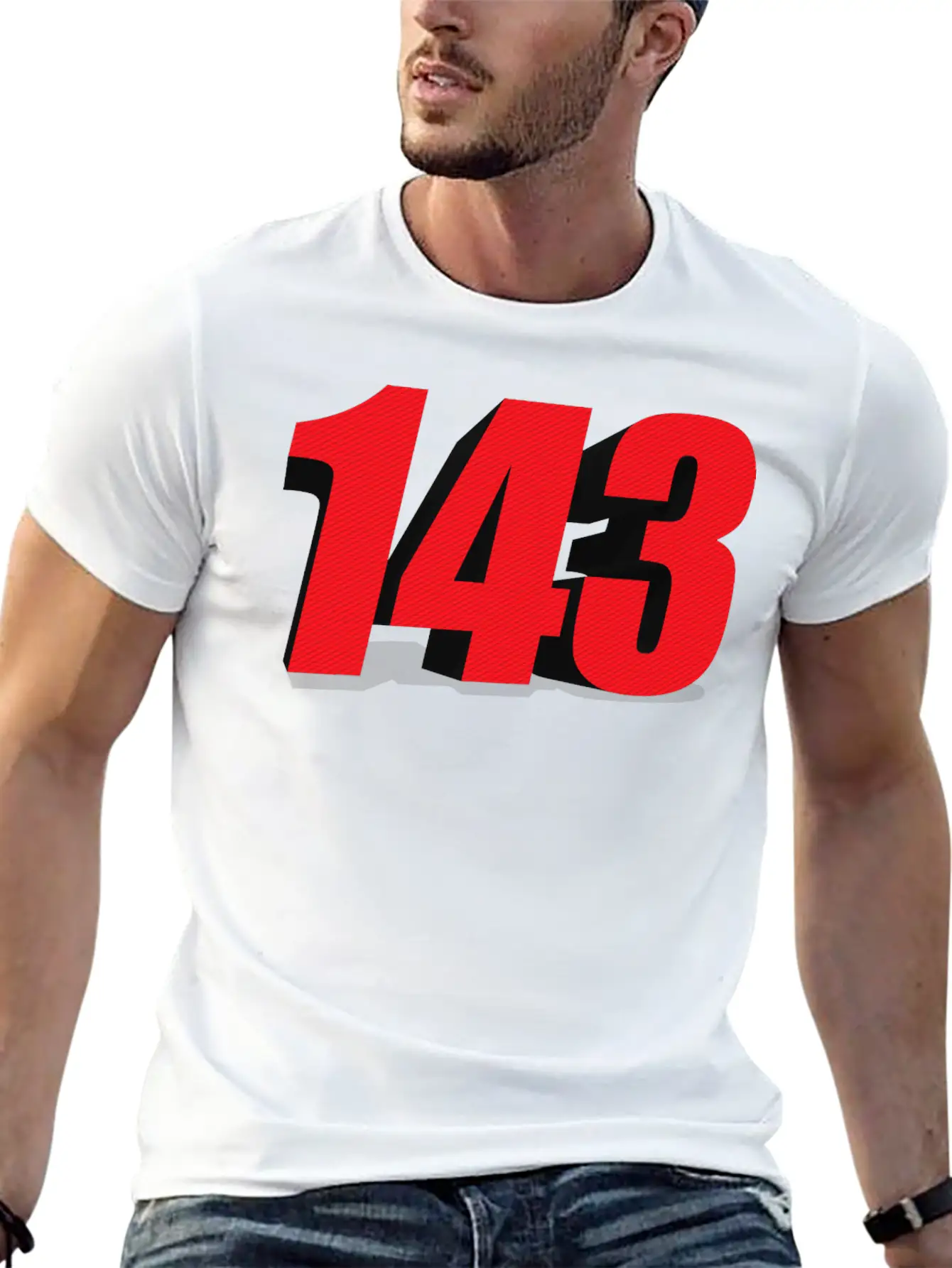 143 3d Relaxed Everyday Tee – Lightweight And Durable Cotton