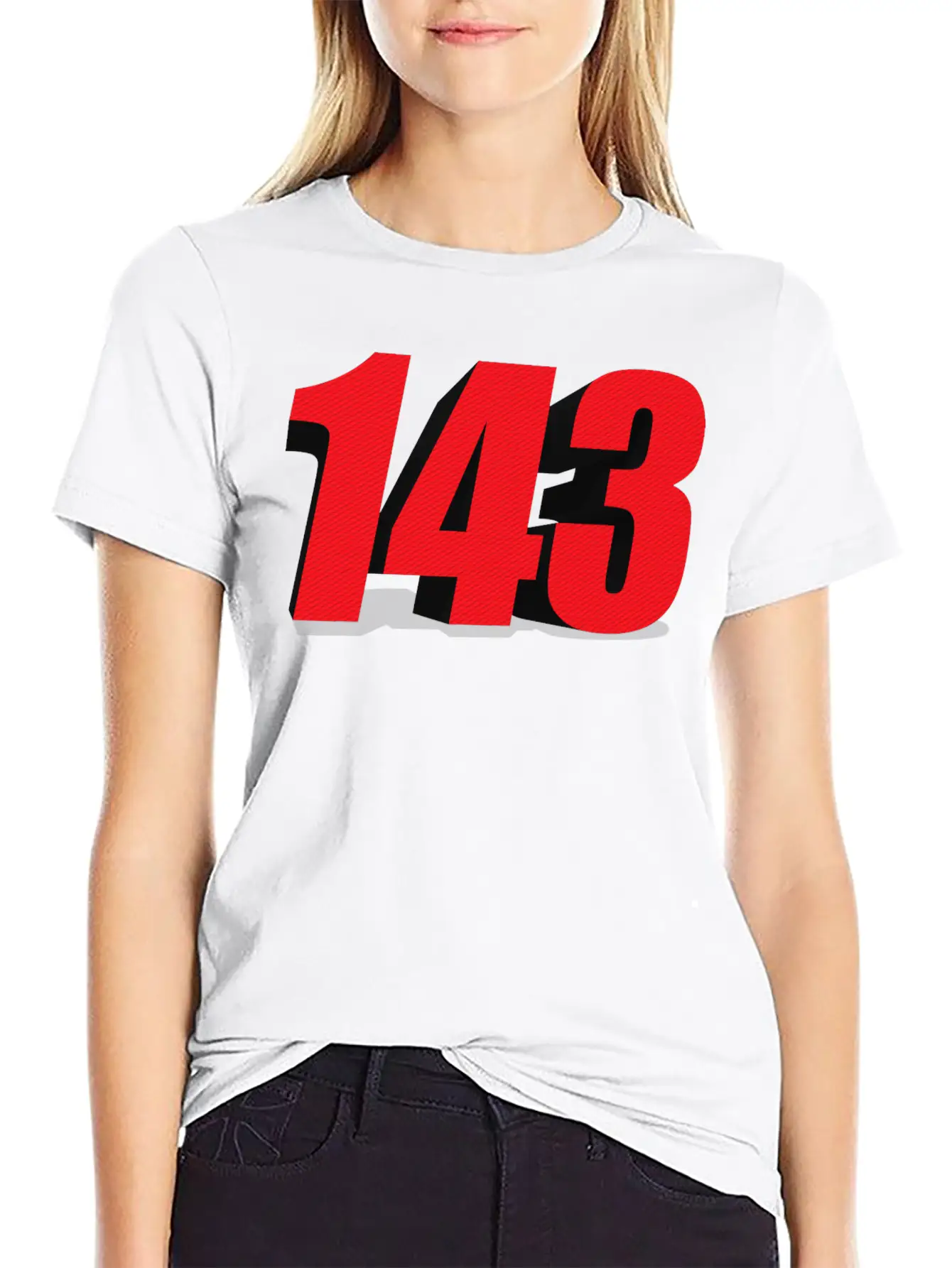 143 3d Relaxed Everyday Tee – Lightweight And Durable Cotton