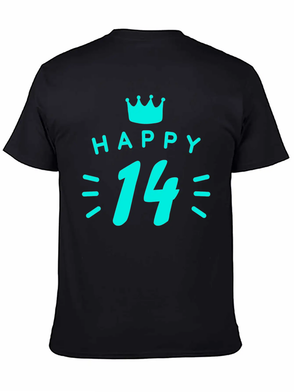 14th Birthday 14 Years Old Happy Birthday Saying Relaxed Everyday Tee – Lightweight And Durable Cotton