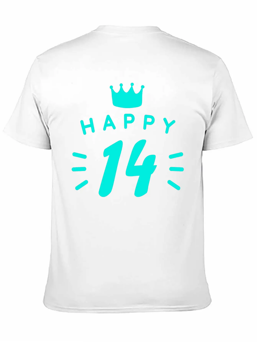 14th Birthday 14 Years Old Happy Birthday Saying Relaxed Everyday Tee – Lightweight And Durable Cotton