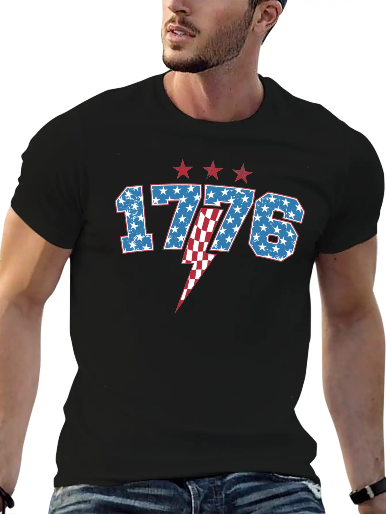 1776 Unisex Casual T-Shirt – Clean Design For Daily Comfort