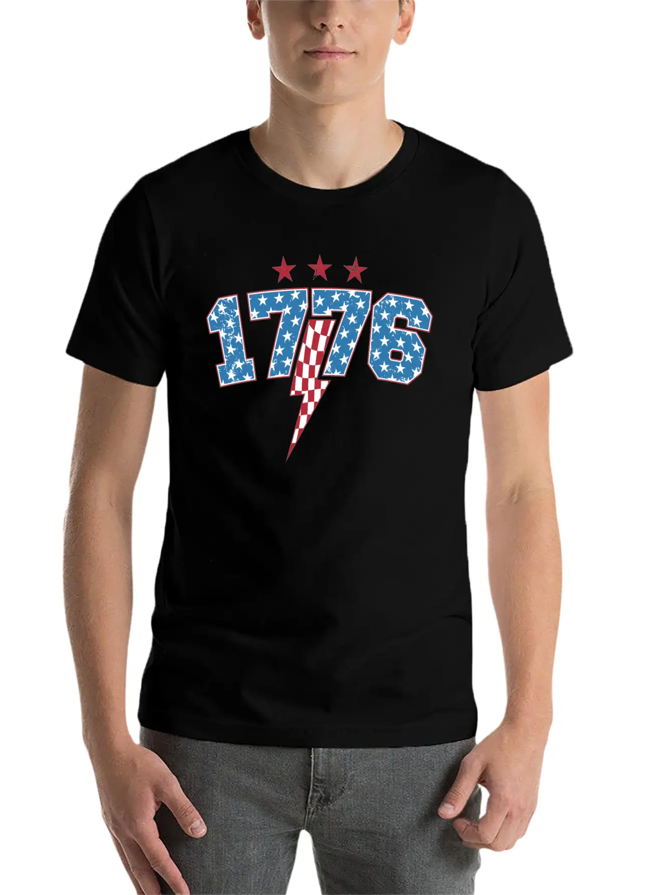 1776 Unisex Casual T-Shirt – Clean Design For Daily Comfort