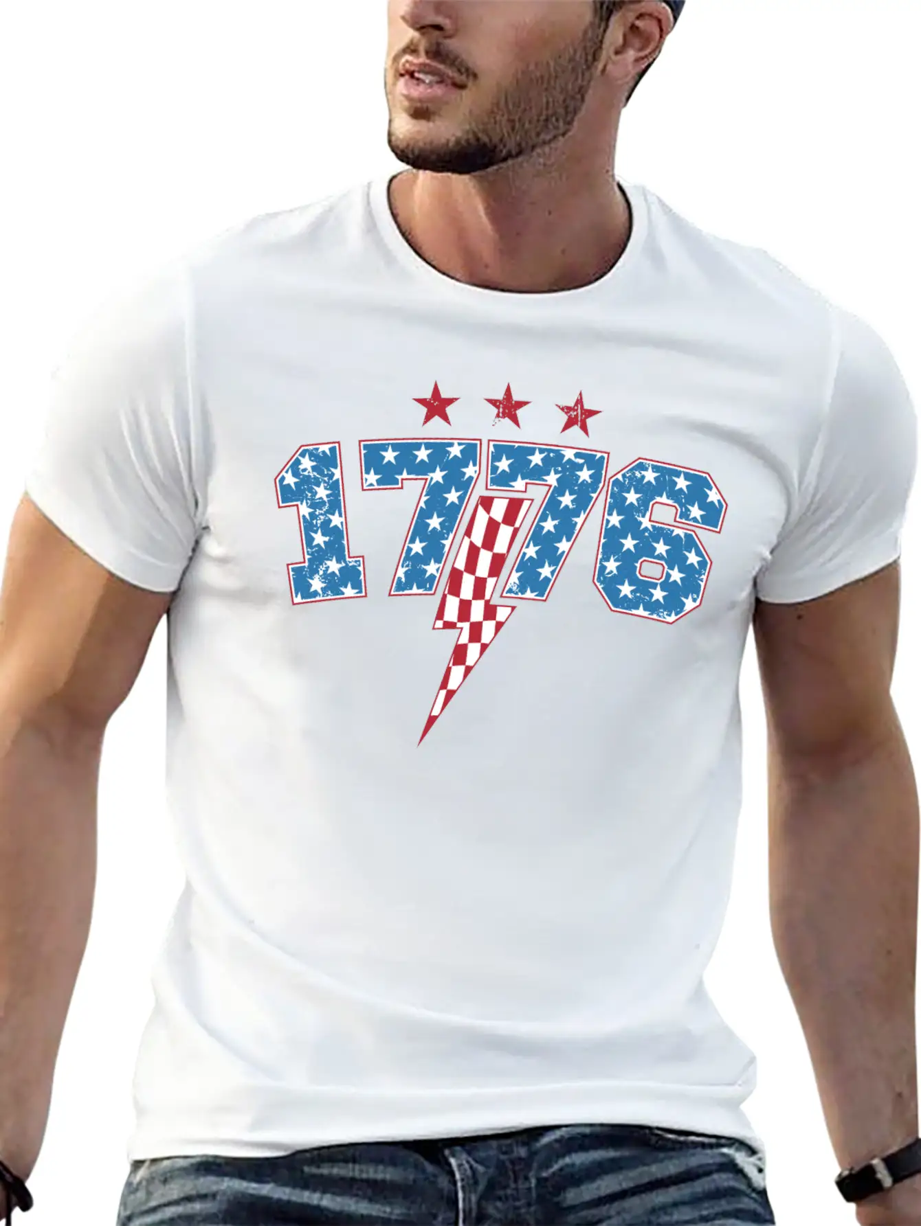 1776 Unisex Casual T-Shirt – Clean Design For Daily Comfort
