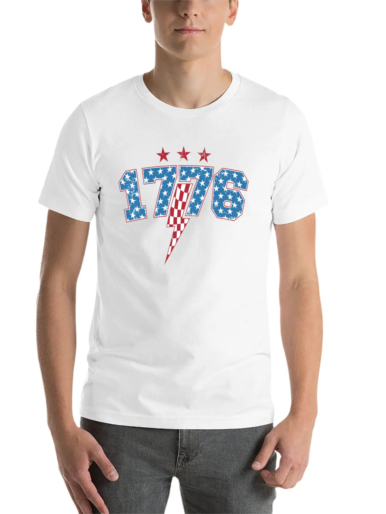 1776 Unisex Casual T-Shirt – Clean Design For Daily Comfort