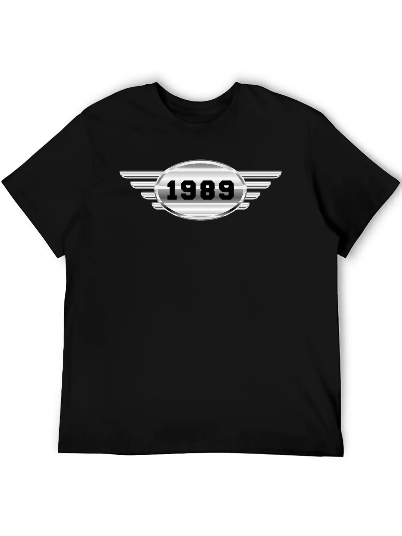 1989 Chrome With Wings Relaxed Everyday Tee – Lightweight And Durable Cotton