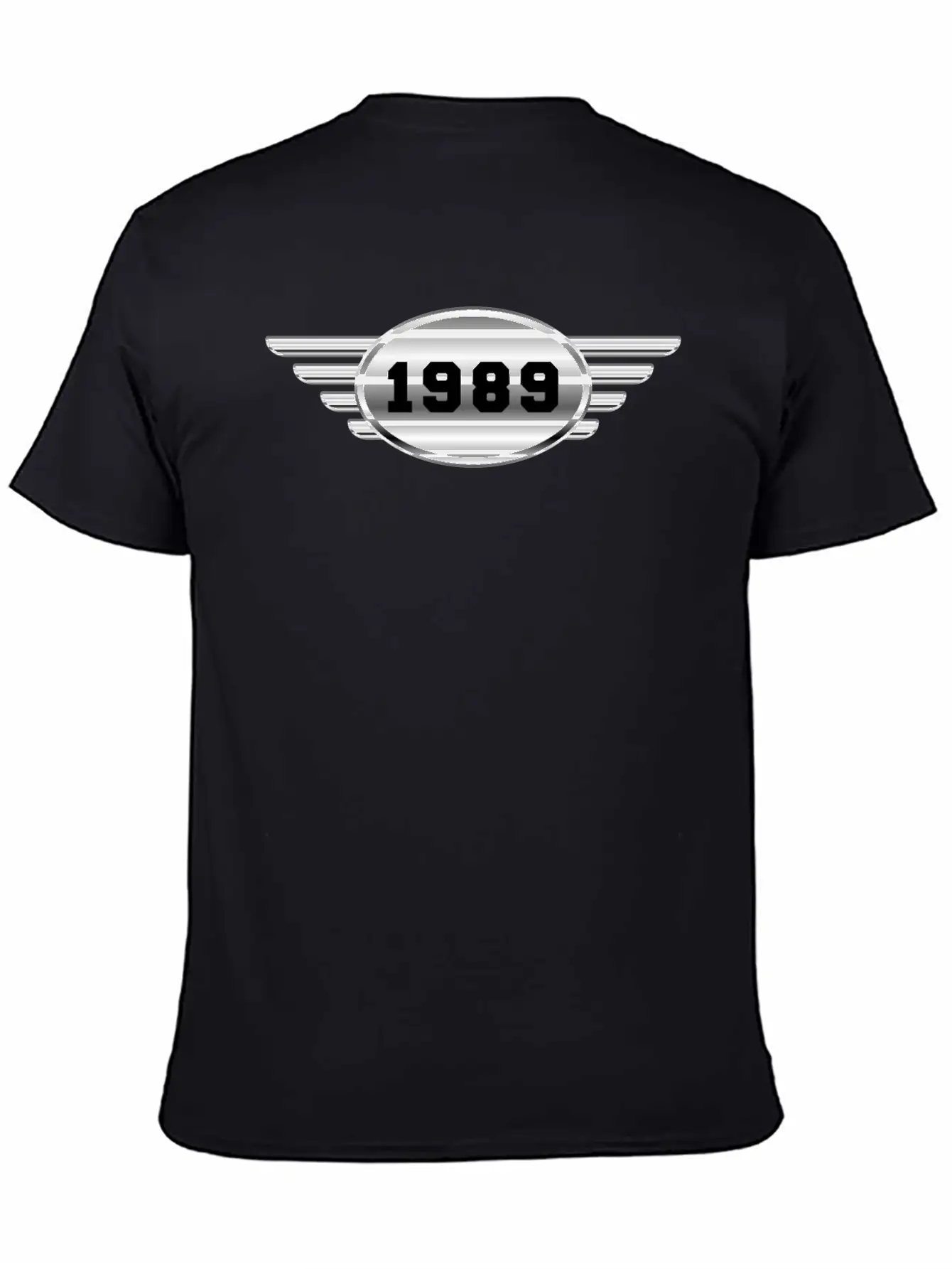 1989 Chrome With Wings Relaxed Everyday Tee – Lightweight And Durable Cotton