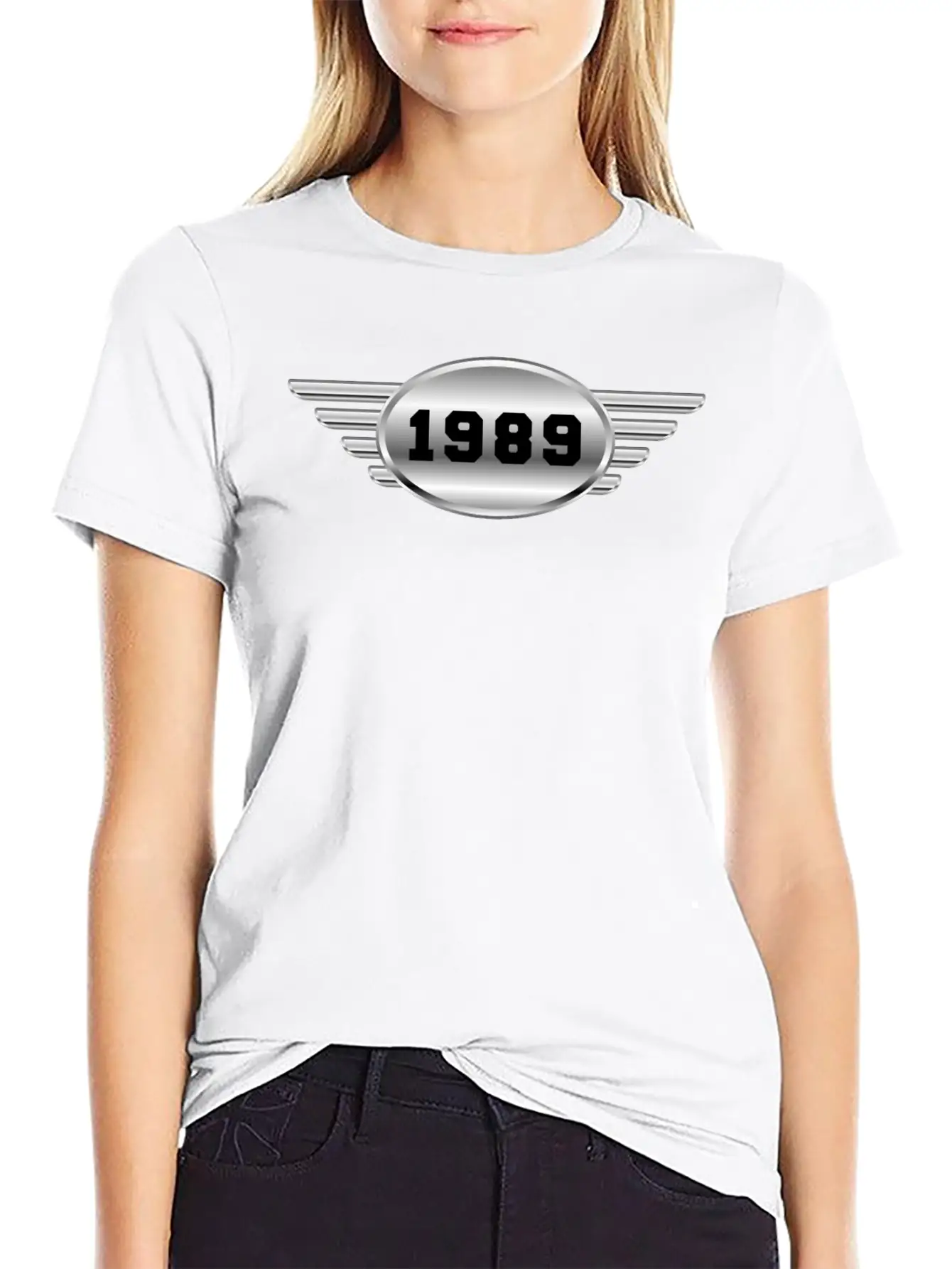 1989 Chrome With Wings Relaxed Everyday Tee – Lightweight And Durable Cotton