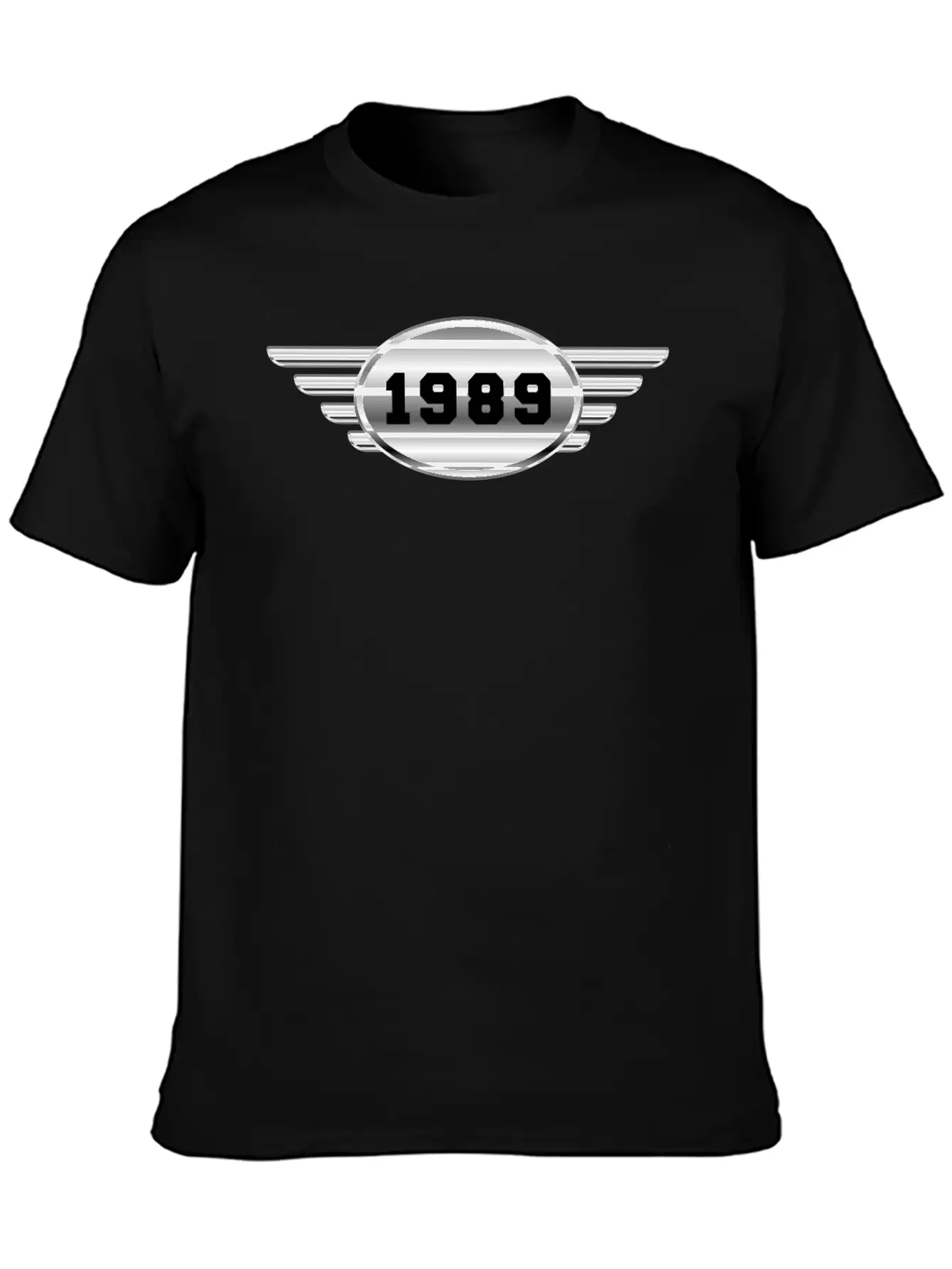 1989 Chrome With Wings Relaxed Everyday Tee – Lightweight And Durable Cotton