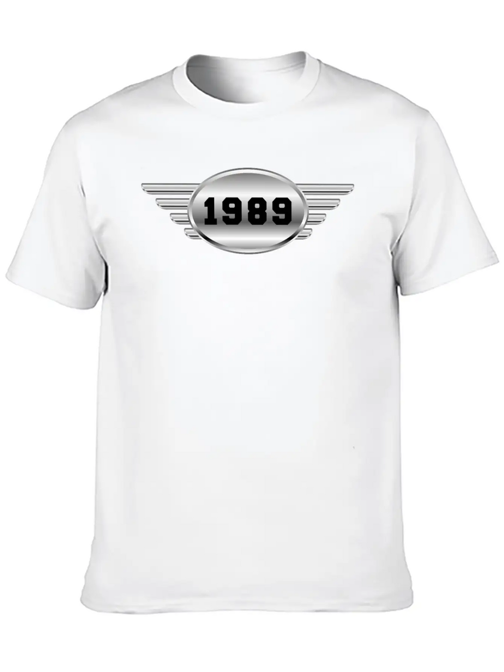 1989 Chrome With Wings Relaxed Everyday Tee – Lightweight And Durable Cotton