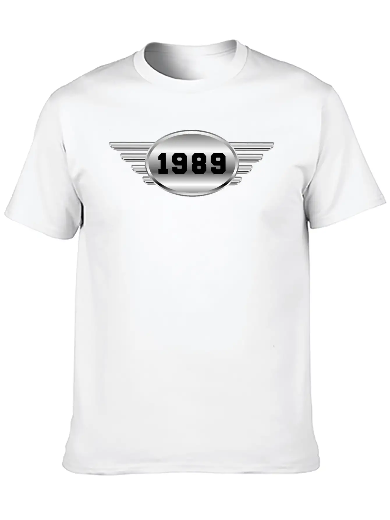 1989 Chrome With Wings Relaxed Everyday Tee – Lightweight And Durable Cotton
