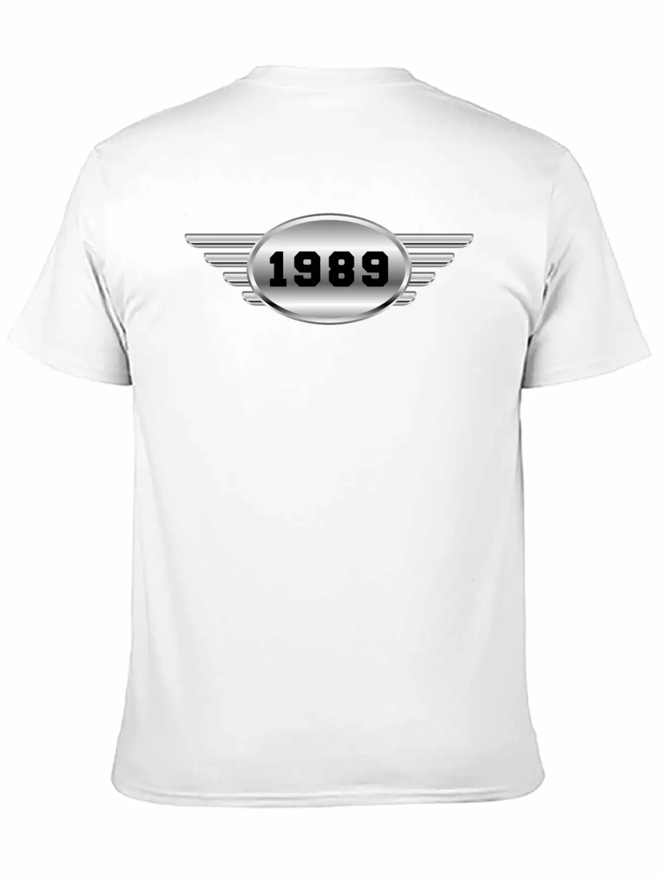 1989 Chrome With Wings Relaxed Everyday Tee – Lightweight And Durable Cotton