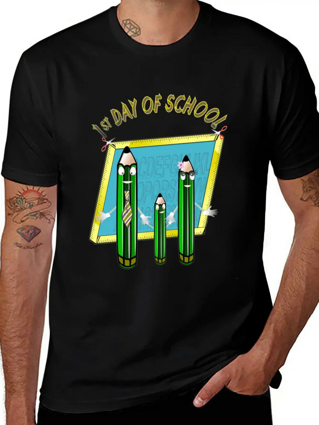 1st Day Of School Unisex Casual T-Shirt – Clean Design For Daily Comfort