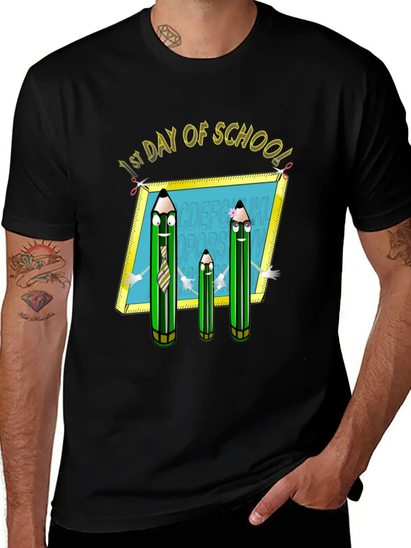 1st Day Of School Unisex Casual T-Shirt – Clean Design For Daily Comfort