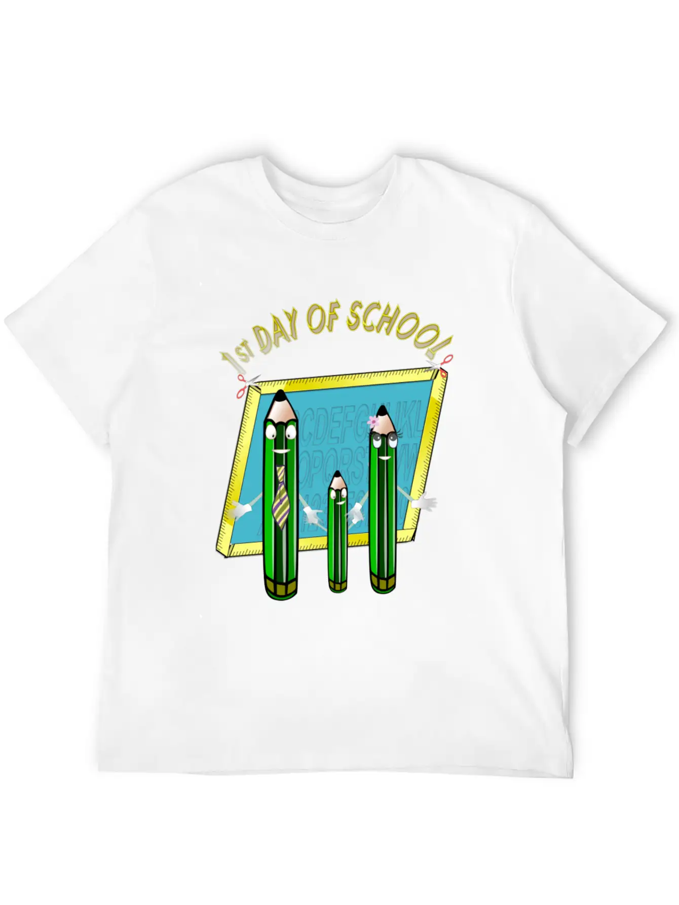 1st Day Of School Unisex Casual T-Shirt – Clean Design For Daily Comfort
