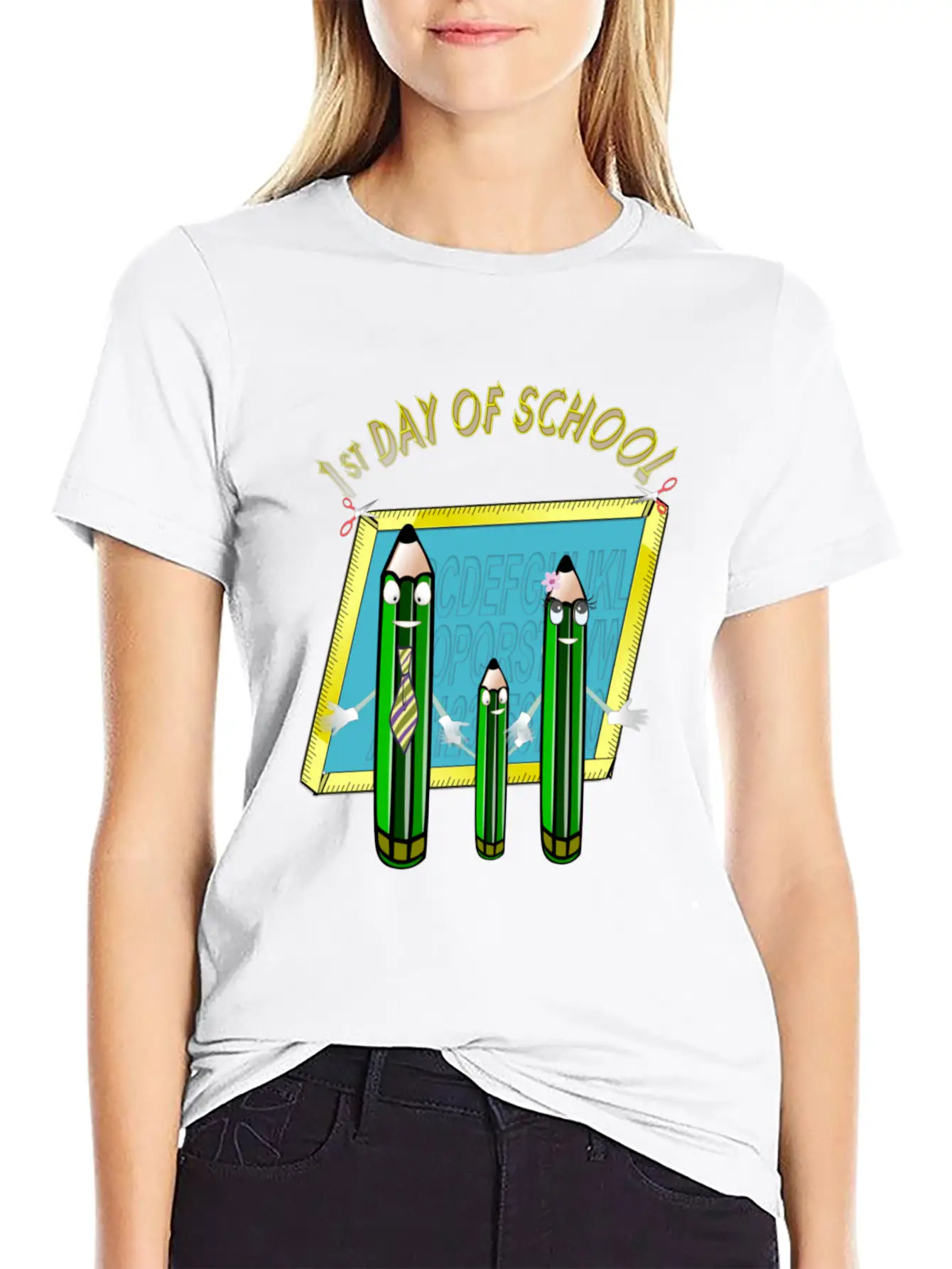 1st Day Of School Unisex Casual T-Shirt – Clean Design For Daily Comfort