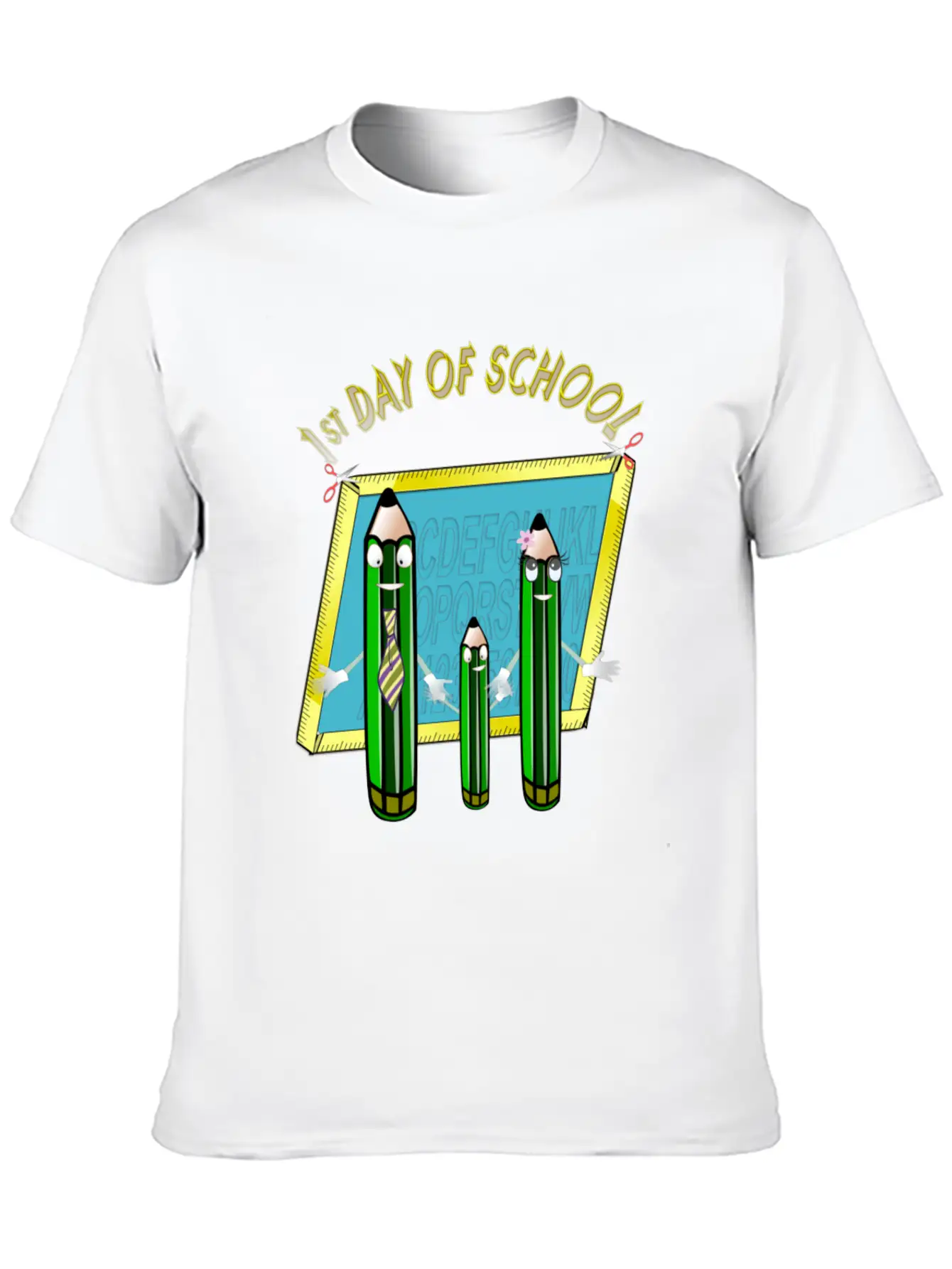 1st Day Of School Unisex Casual T-Shirt – Clean Design For Daily Comfort