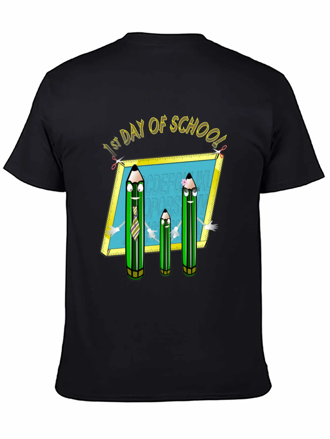 1st Day Of School Unisex Casual T-Shirt – Clean Design For Daily Comfort