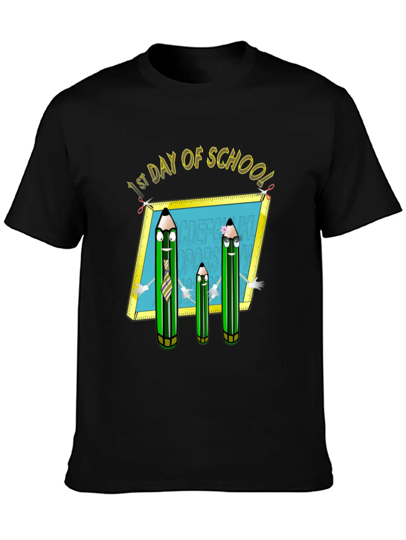 1st Day Of School Unisex Casual T-Shirt – Clean Design For Daily Comfort