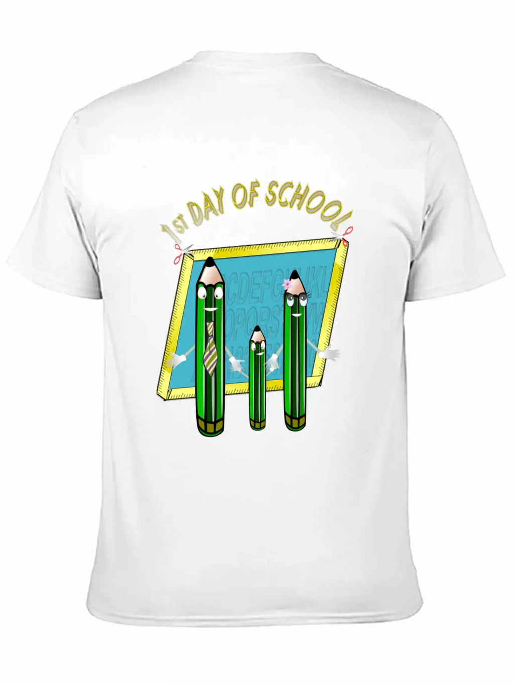 1st Day Of School Unisex Casual T-Shirt – Clean Design For Daily Comfort
