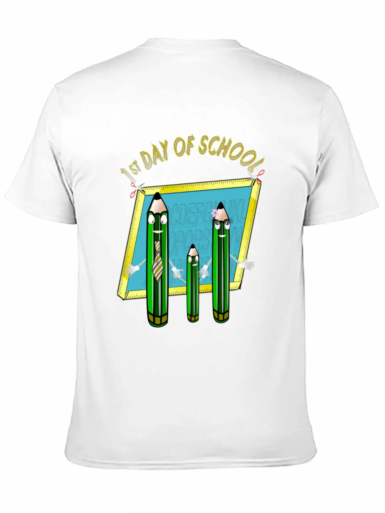 1st Day Of School Unisex Casual T-Shirt – Clean Design For Daily Comfort