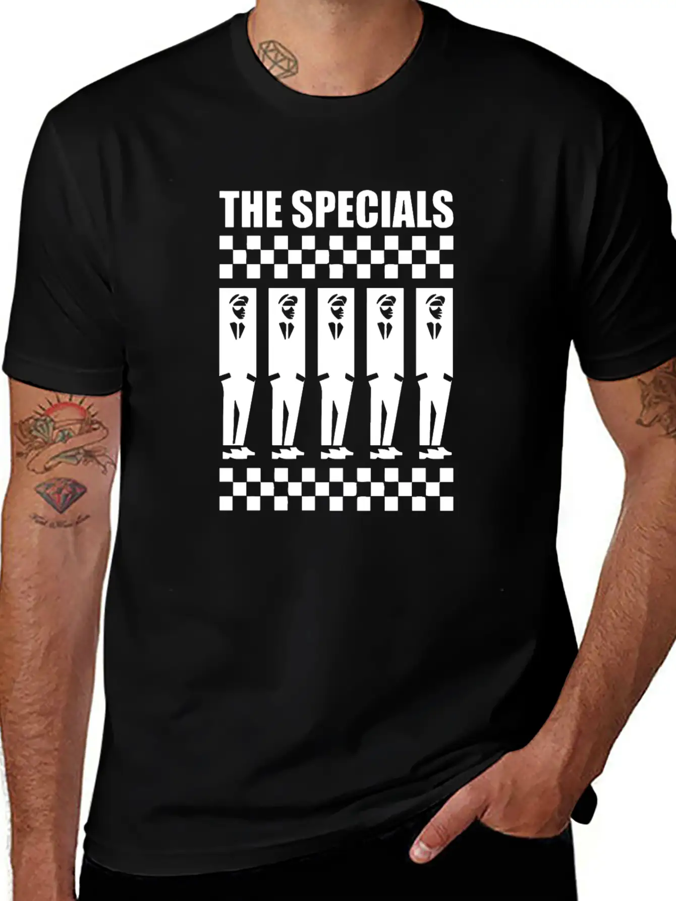 2 Tone Records The Specials Label Stylish Everyday T-Shirt – Unisex Basic Cotton Tee