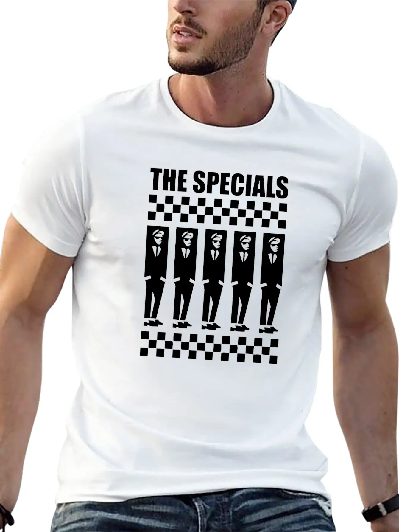 2 Tone Records The Specials Label Stylish Everyday T-Shirt – Unisex Basic Cotton Tee