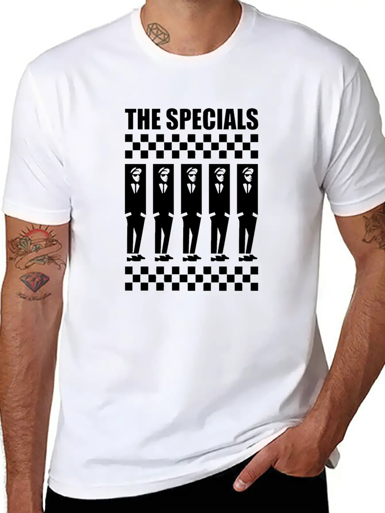 2 Tone Records The Specials Label Stylish Everyday T-Shirt – Unisex Basic Cotton Tee