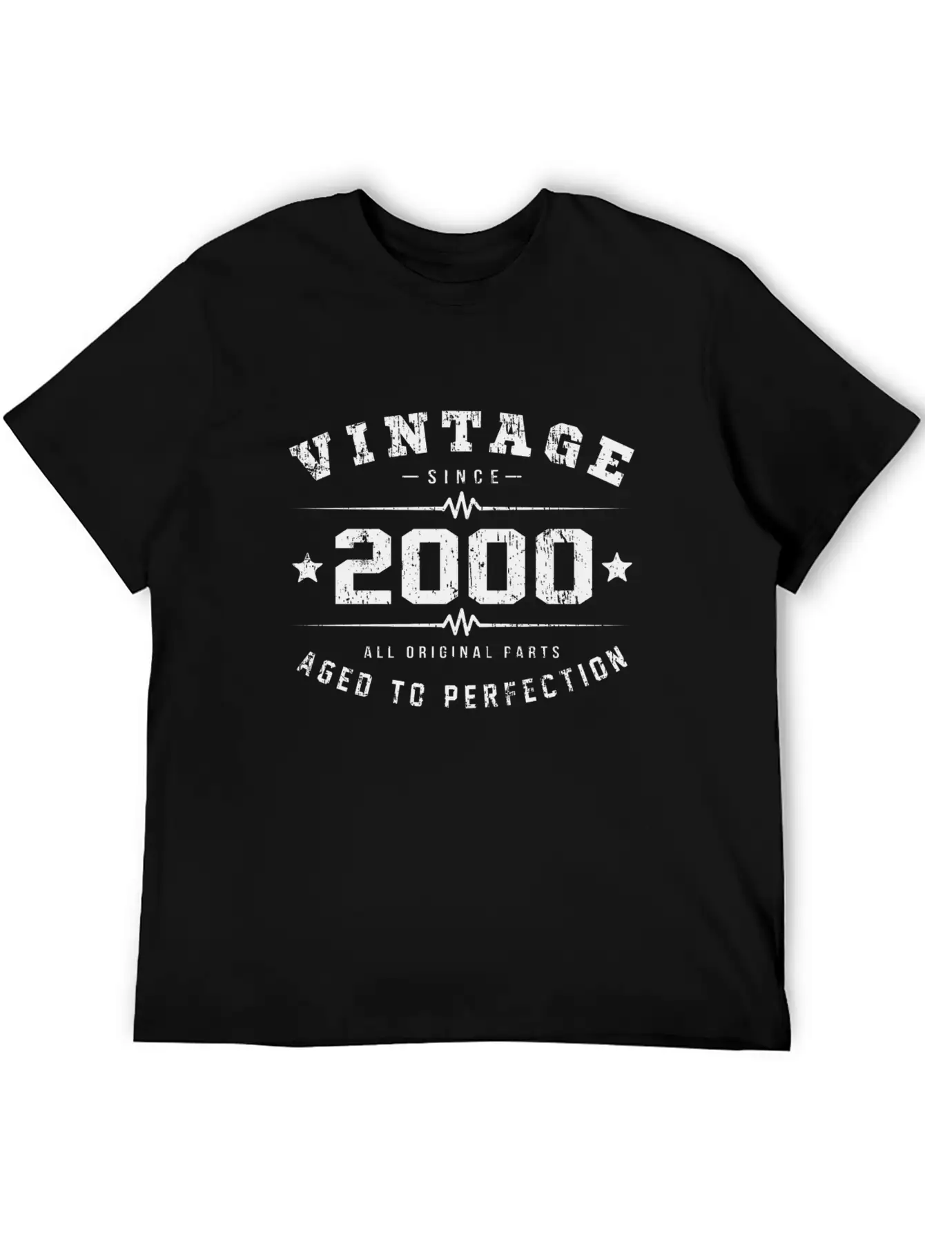 2000 Aged To Perfection Relaxed Everyday Tee – Lightweight And Durable Cotton