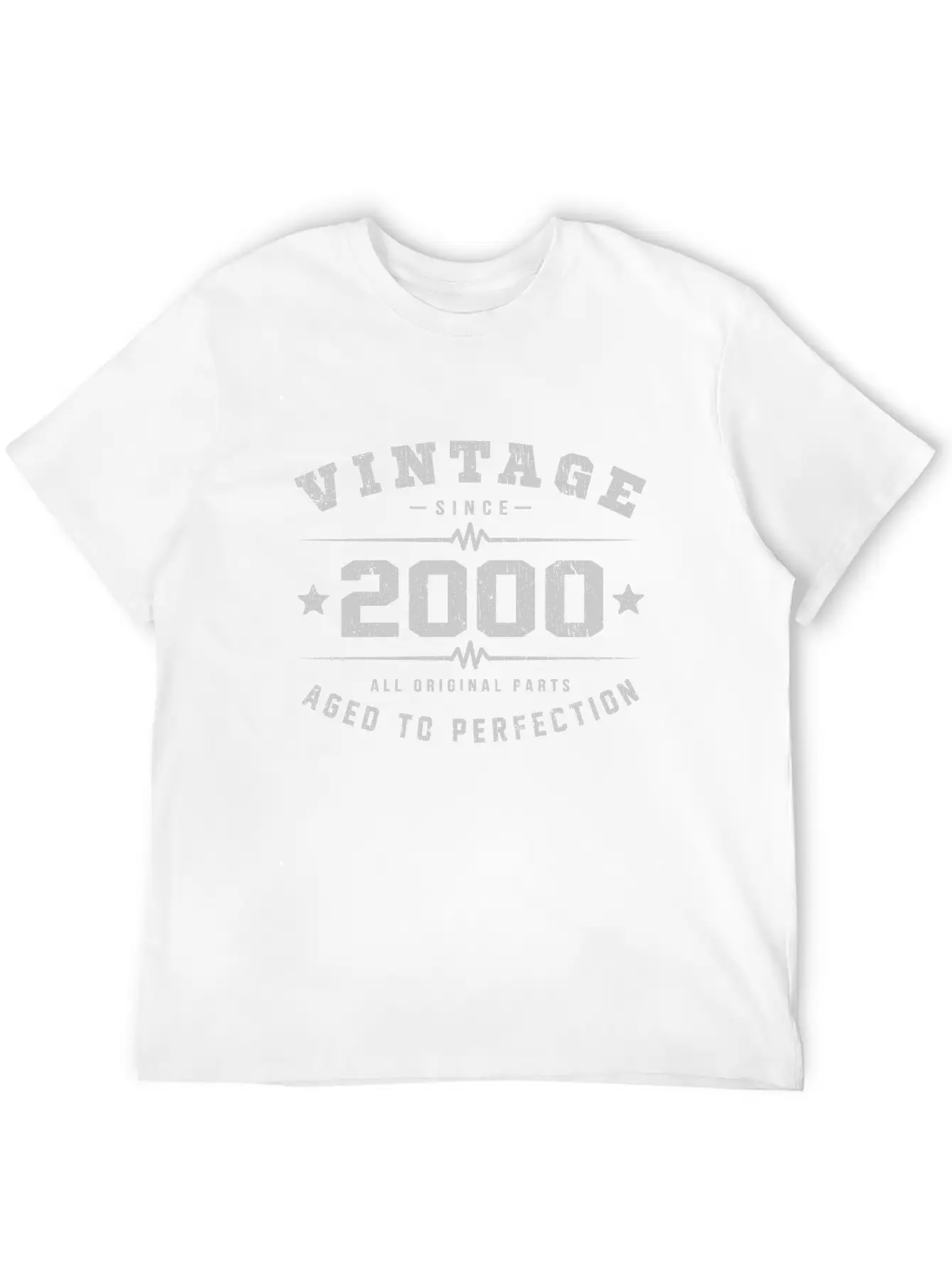 2000 Aged To Perfection Relaxed Everyday Tee – Lightweight And Durable Cotton