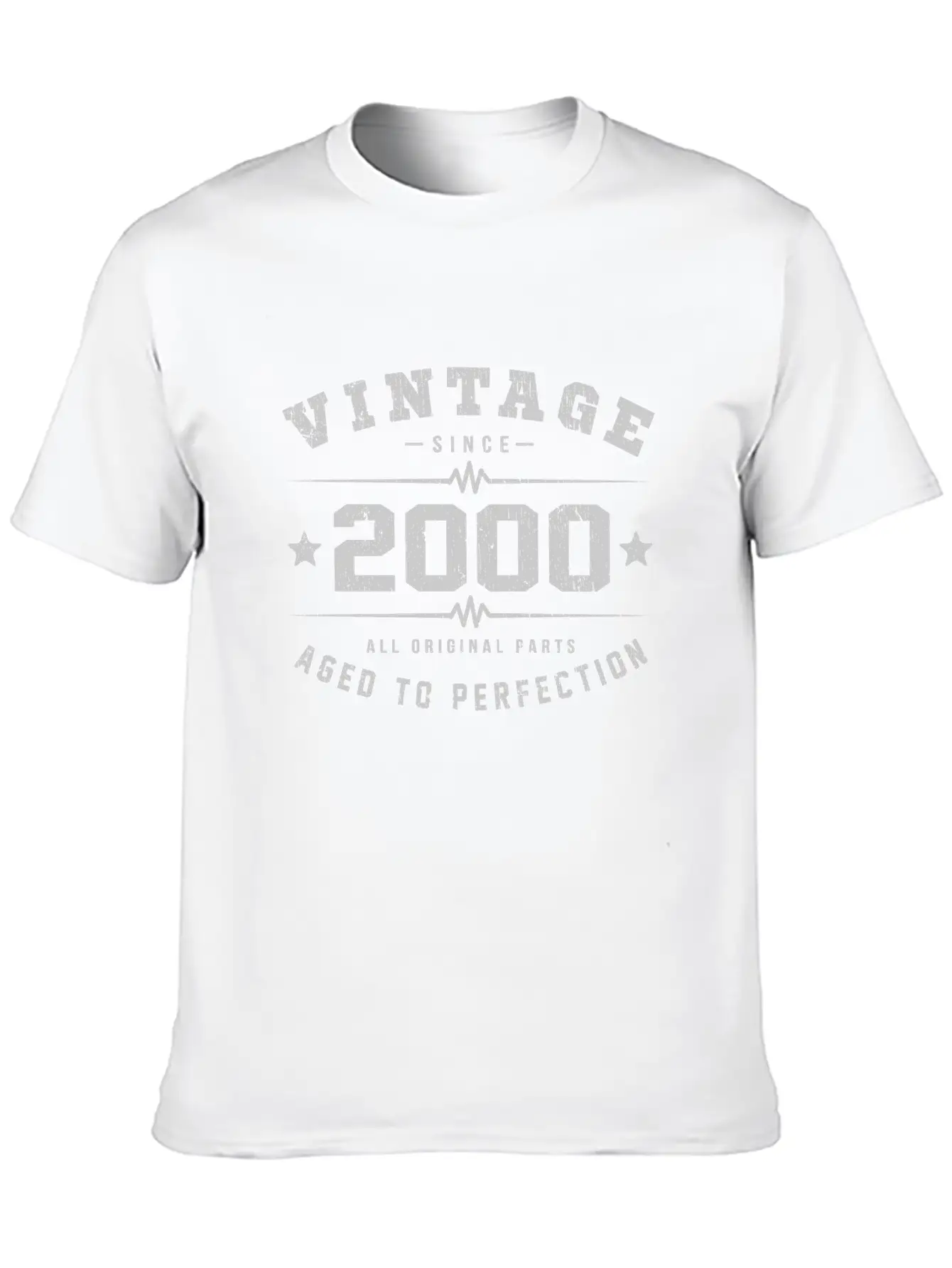 2000 Aged To Perfection Relaxed Everyday Tee – Lightweight And Durable Cotton