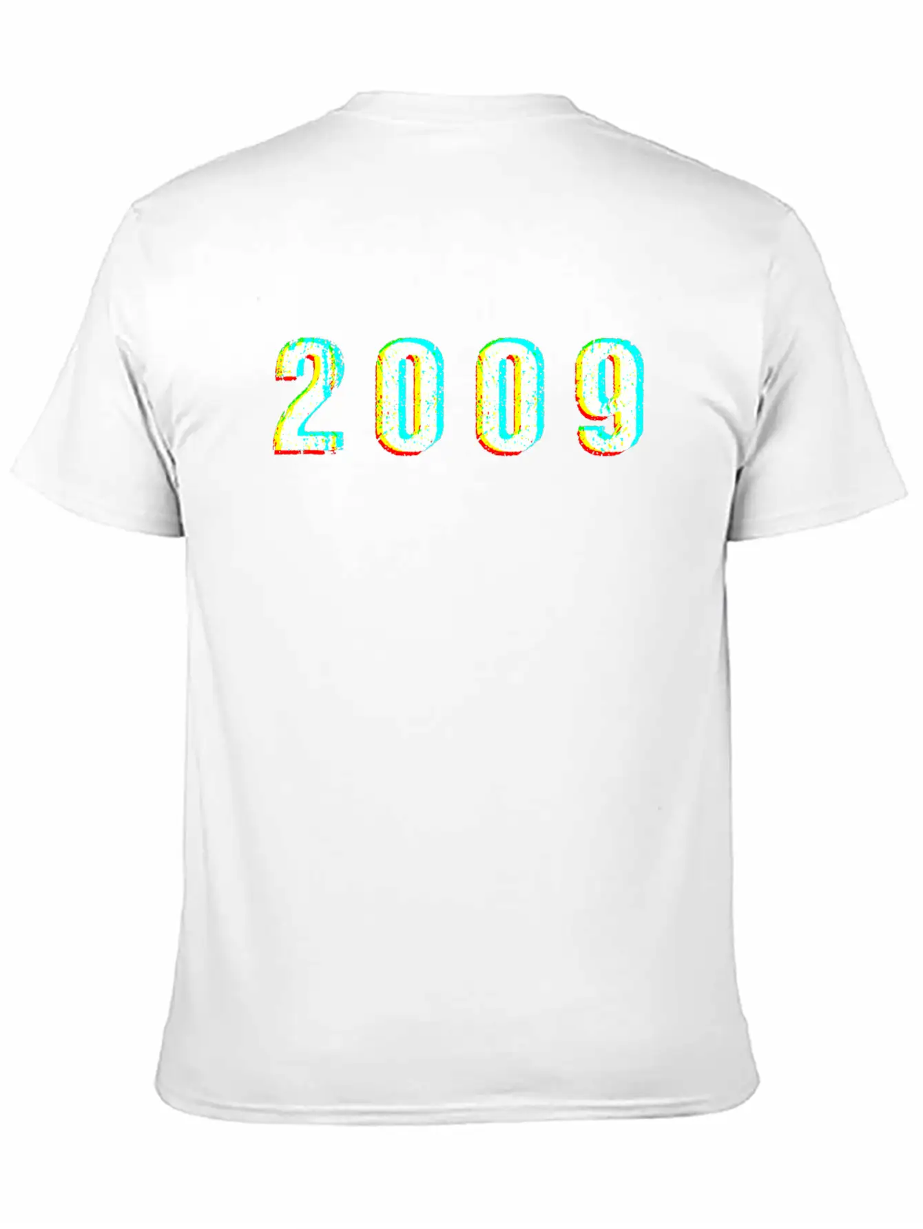2009 Glitch Vintage Birthday Present Comfortable Minimalist Graphic Tee – Summer Style Essential