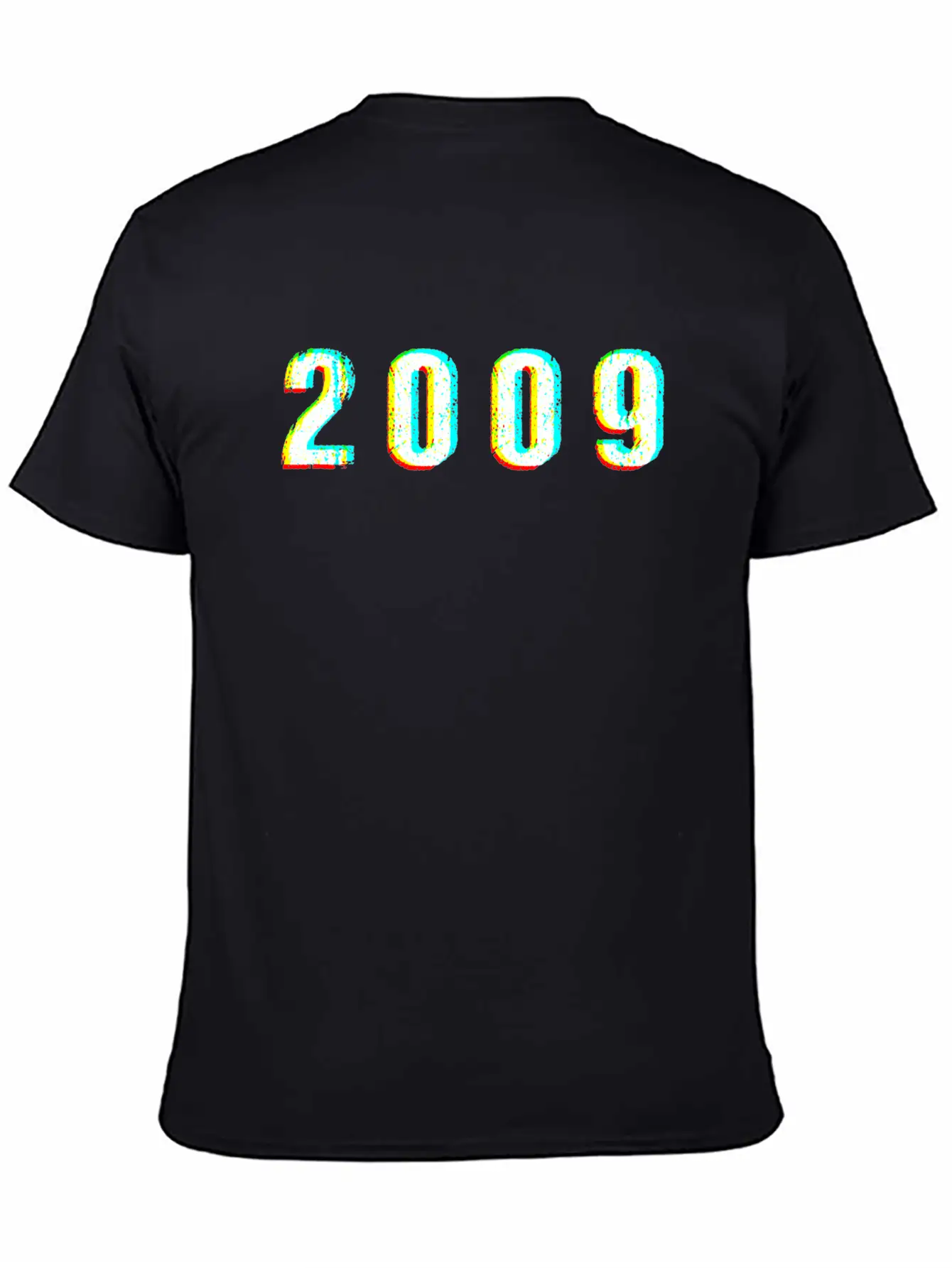 2009 Glitch Vintage Birthday Present Comfortable Minimalist Graphic Tee – Summer Style Essential