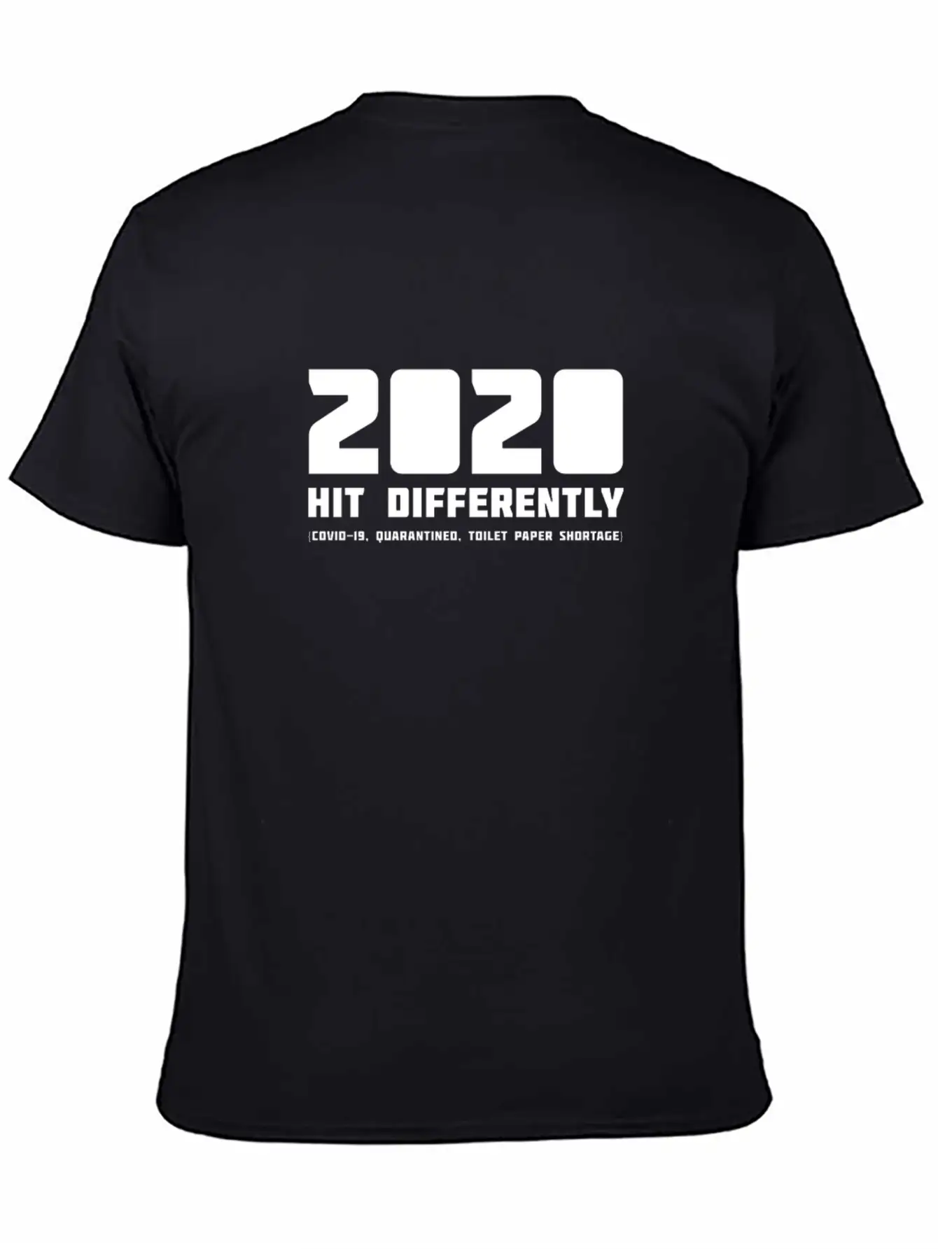 2020 Hits Differently (COVID-19, Toilet Paper) Relaxed Everyday Tee – Lightweight And Durable Cotton