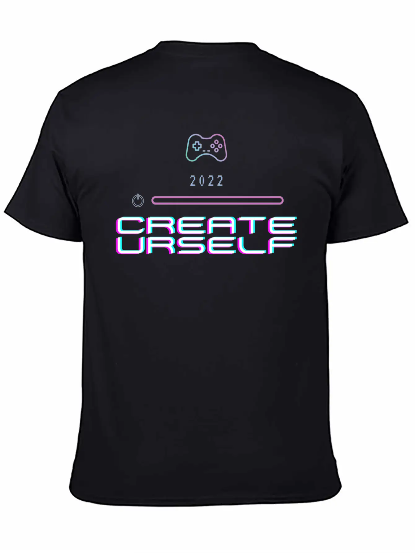 2022 Create Urself Unisex Casual T-Shirt – Clean Design For Daily Comfort