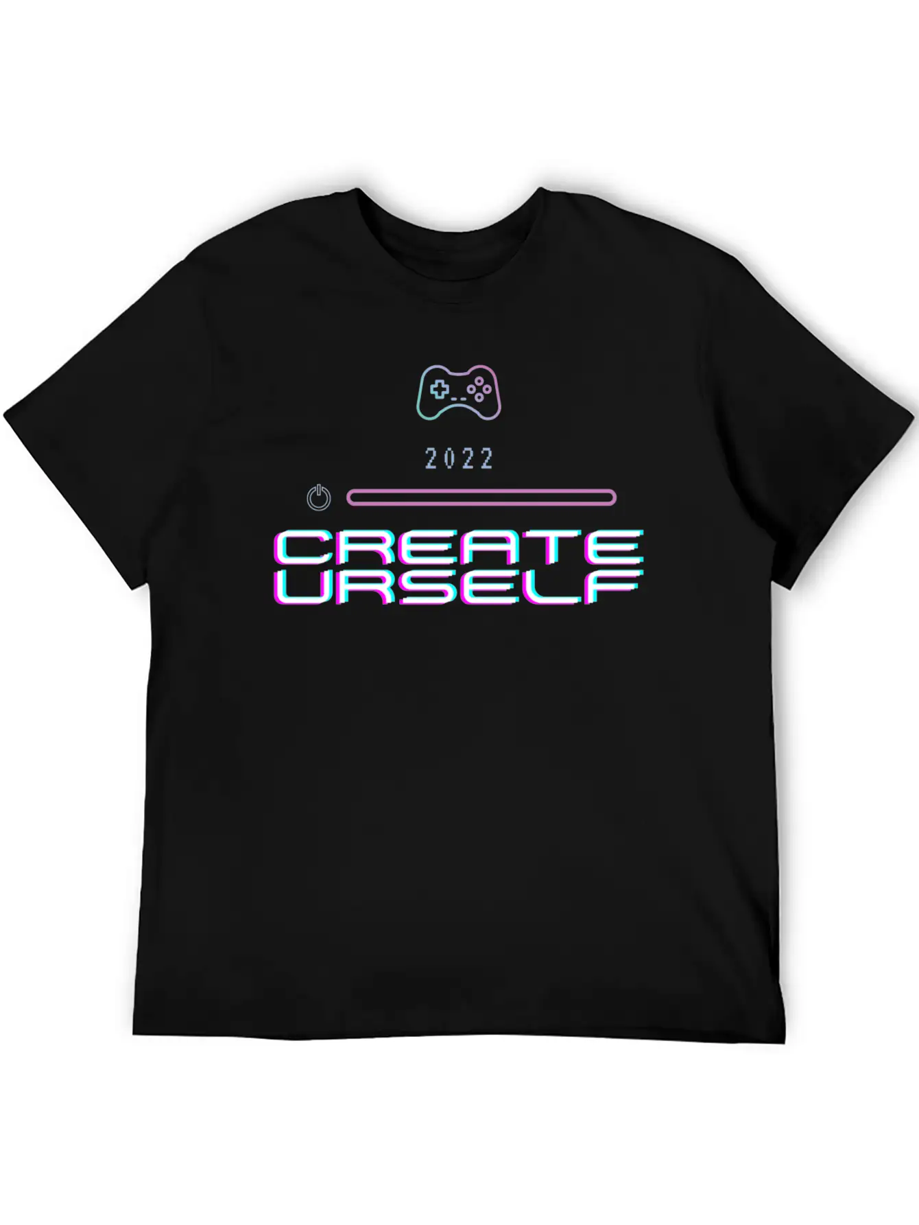 2022 Create Urself Unisex Casual T-Shirt – Clean Design For Daily Comfort