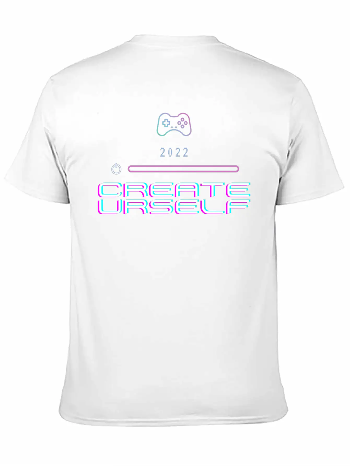 2022 Create Urself Unisex Casual T-Shirt – Clean Design For Daily Comfort