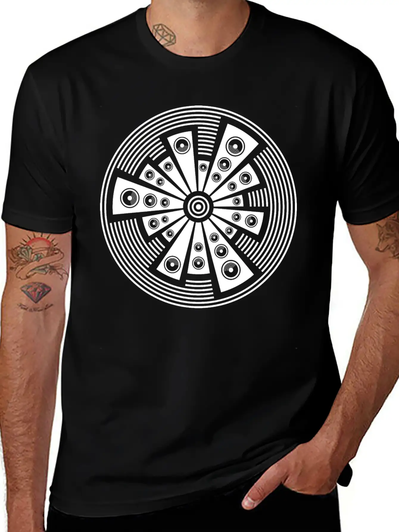 23SP014 - Speaker Round Tekno 23 Relaxed Everyday Tee – Lightweight And Durable Cotton