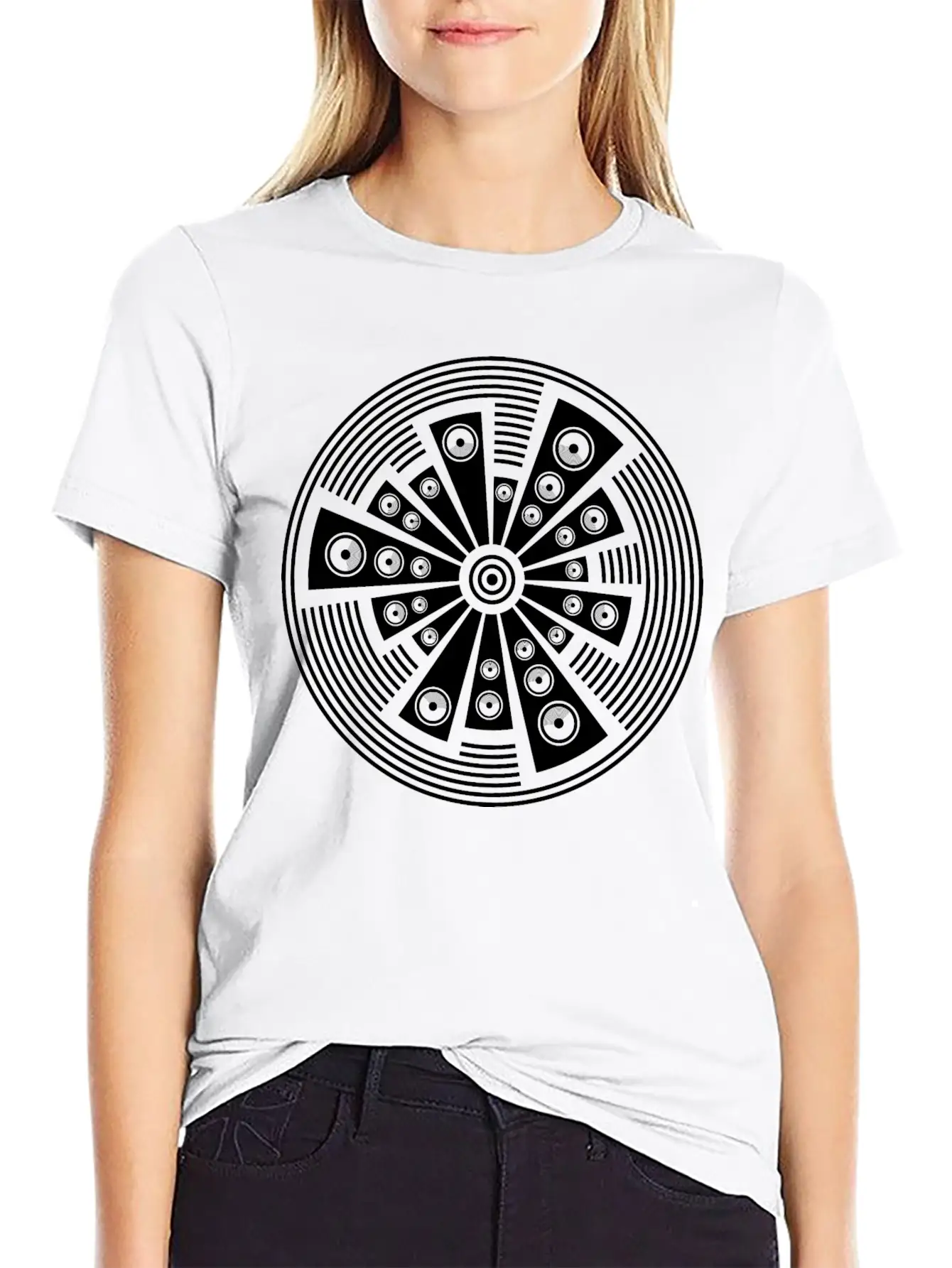 23SP014 - Speaker Round Tekno 23 Relaxed Everyday Tee – Lightweight And Durable Cotton