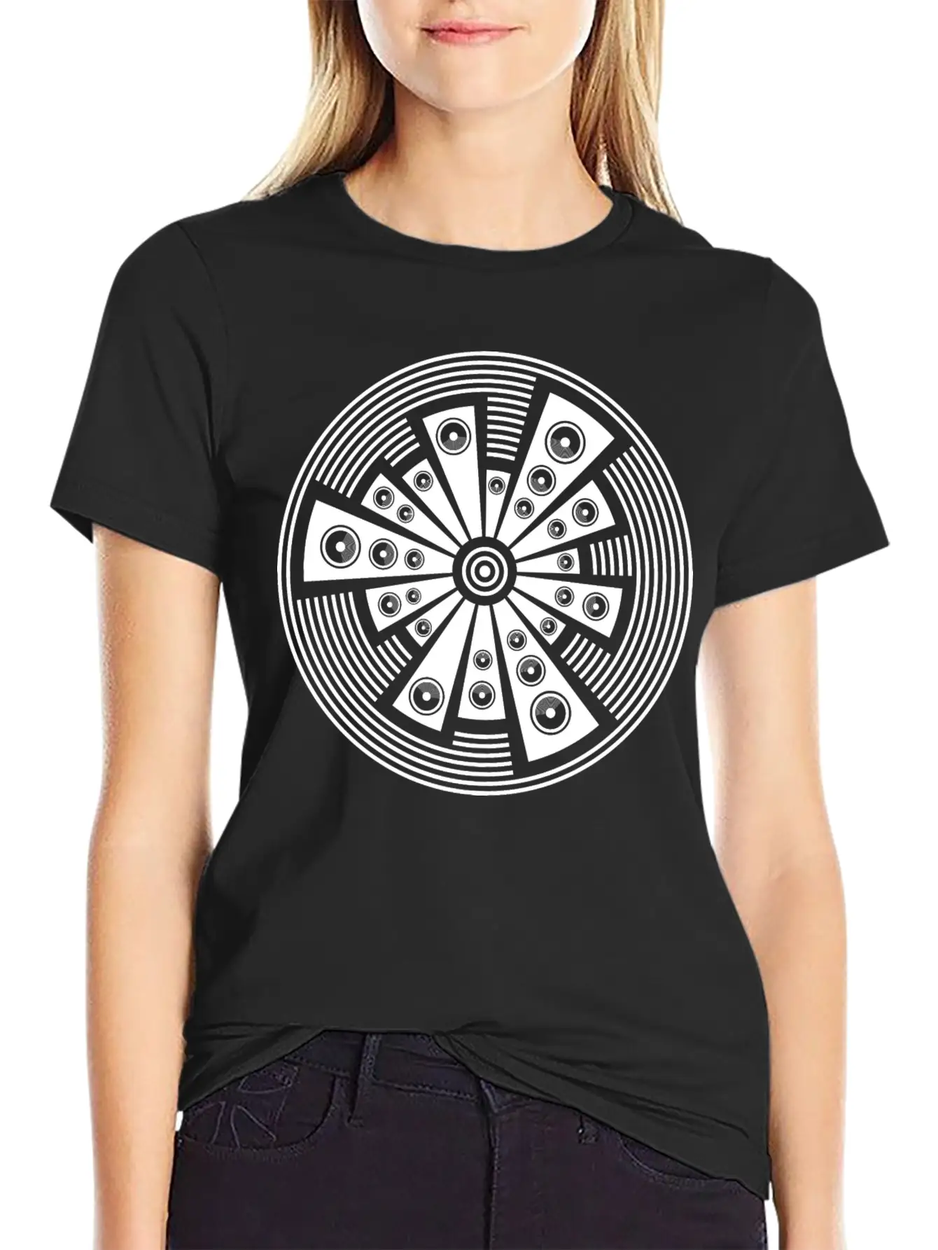 23SP014 - Speaker Round Tekno 23 Relaxed Everyday Tee – Lightweight And Durable Cotton