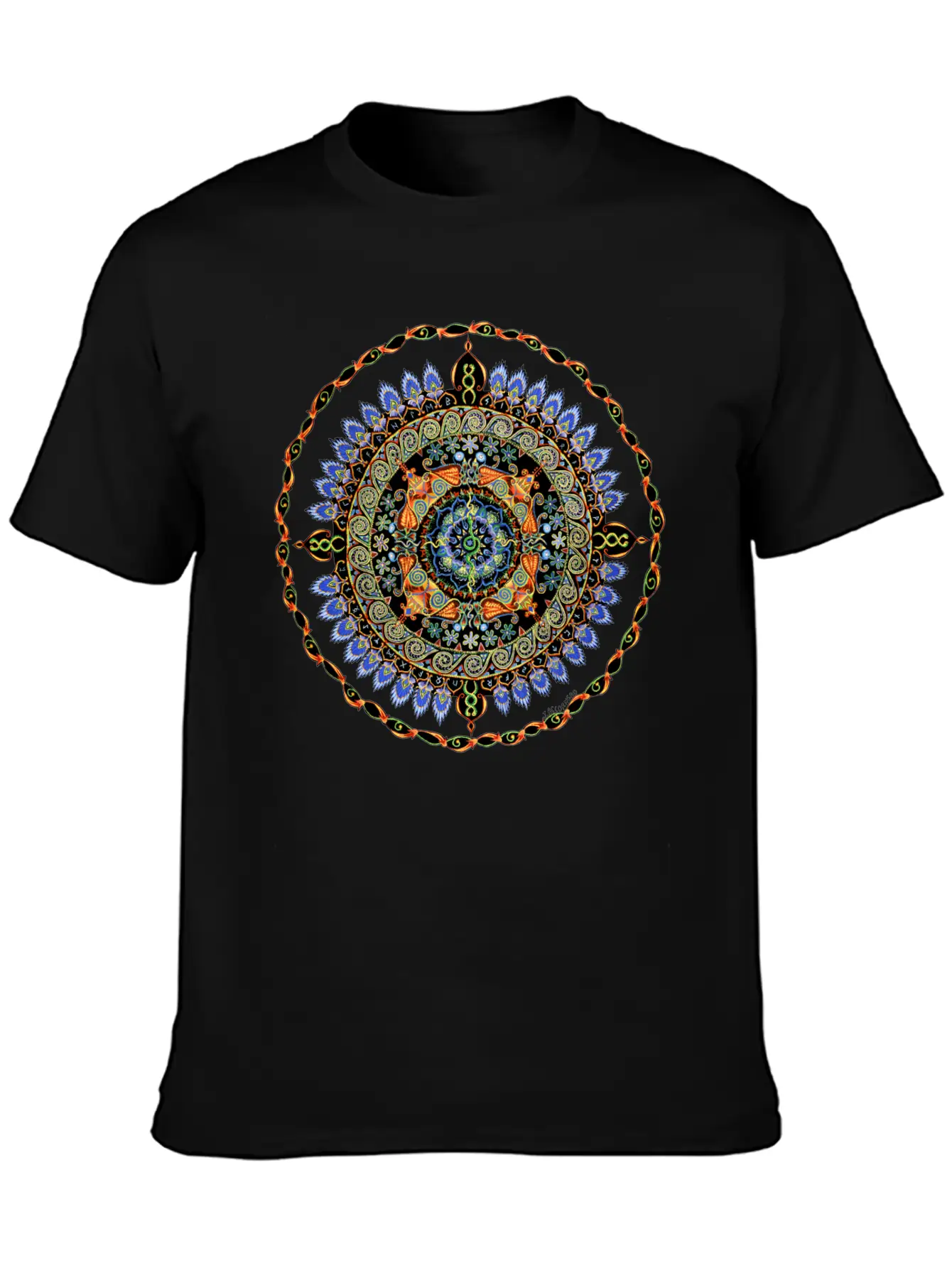 28 Red Dogs Mandala Essential Unisex Summer Tee – Soft Cotton Casual Fit
