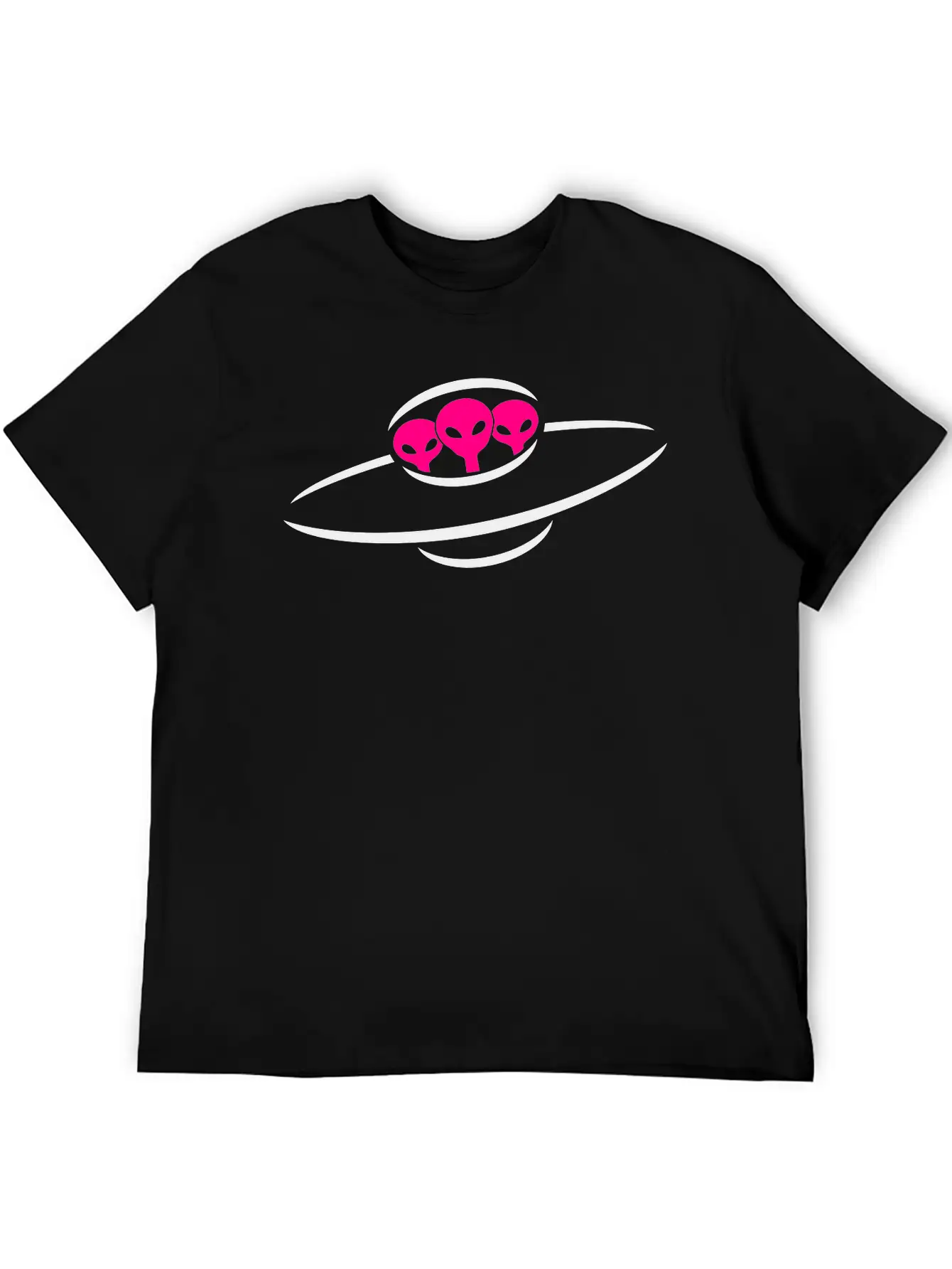 3 Alien UFO Space Ship Relaxed Everyday Tee – Lightweight And Durable Cotton