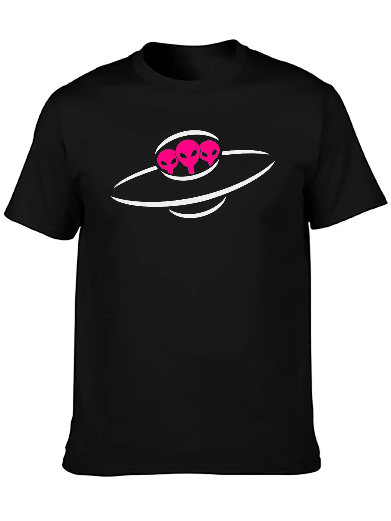 3 Alien UFO Space Ship Relaxed Everyday Tee – Lightweight And Durable Cotton