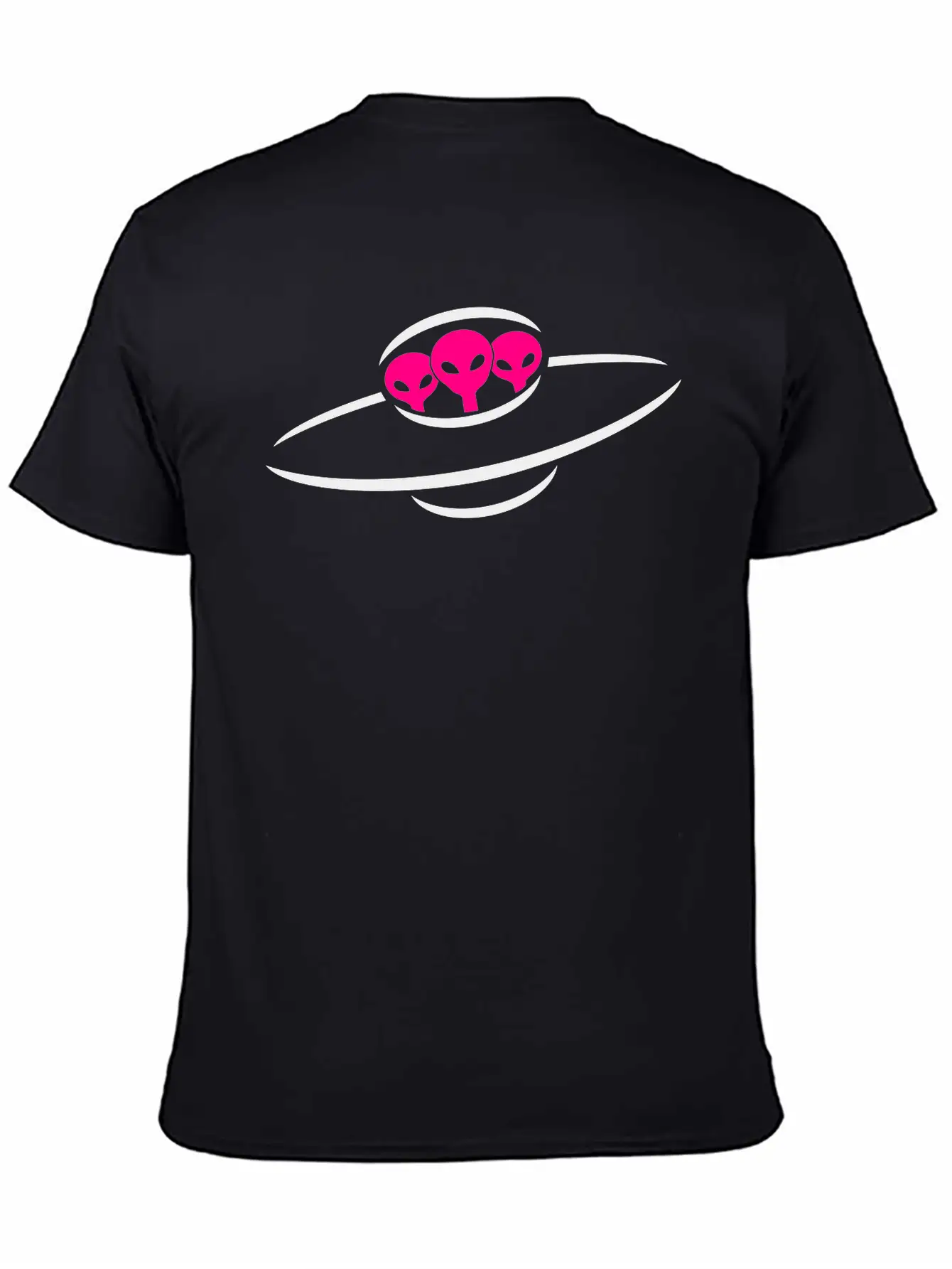 3 Alien UFO Space Ship Relaxed Everyday Tee – Lightweight And Durable Cotton