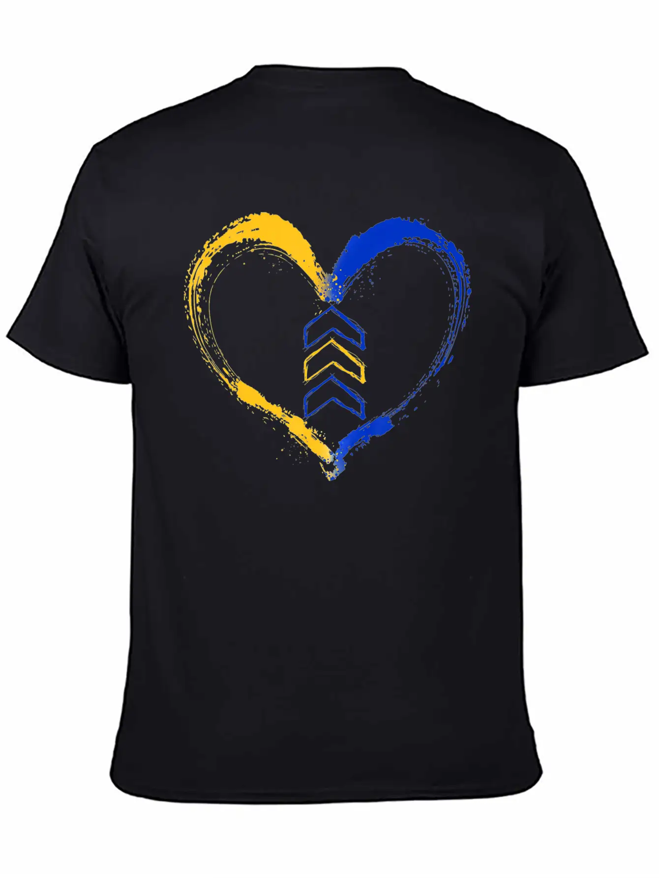 3 Arrow In Heart Trisomy T21 Down Syndrome Shirt Unisex Short Sleeve Soft Cotton T-Shirt – Casual Everyday Wear