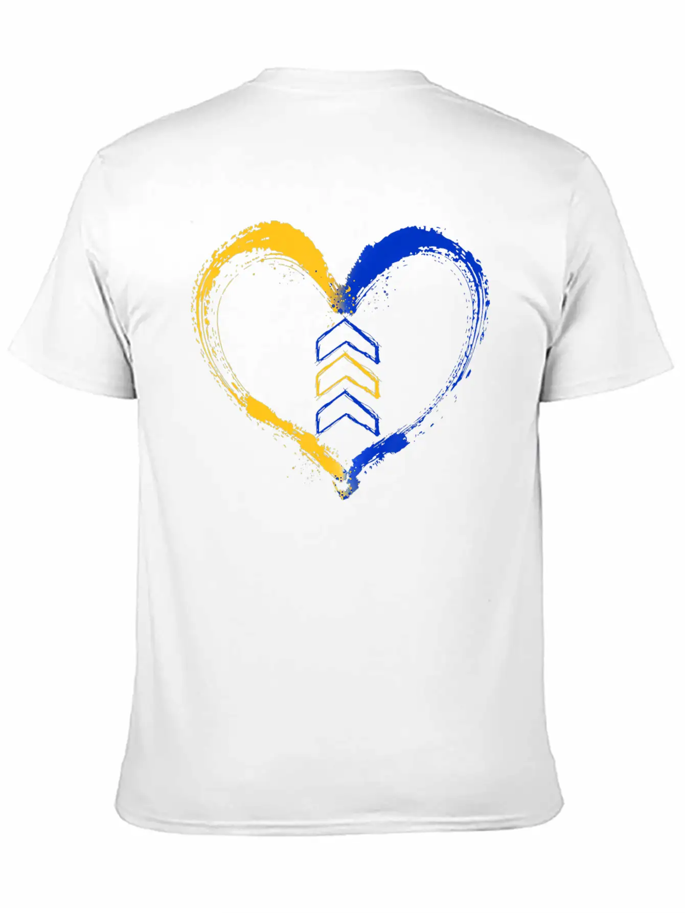 3 Arrow In Heart Trisomy T21 Down Syndrome Shirt Unisex Short Sleeve Soft Cotton T-Shirt – Casual Everyday Wear