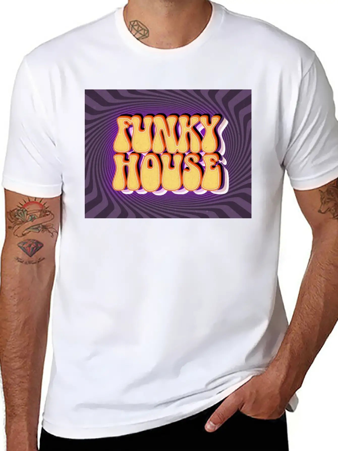 3 Fungky House Essential Unisex Summer Tee – Soft Cotton Casual Fit