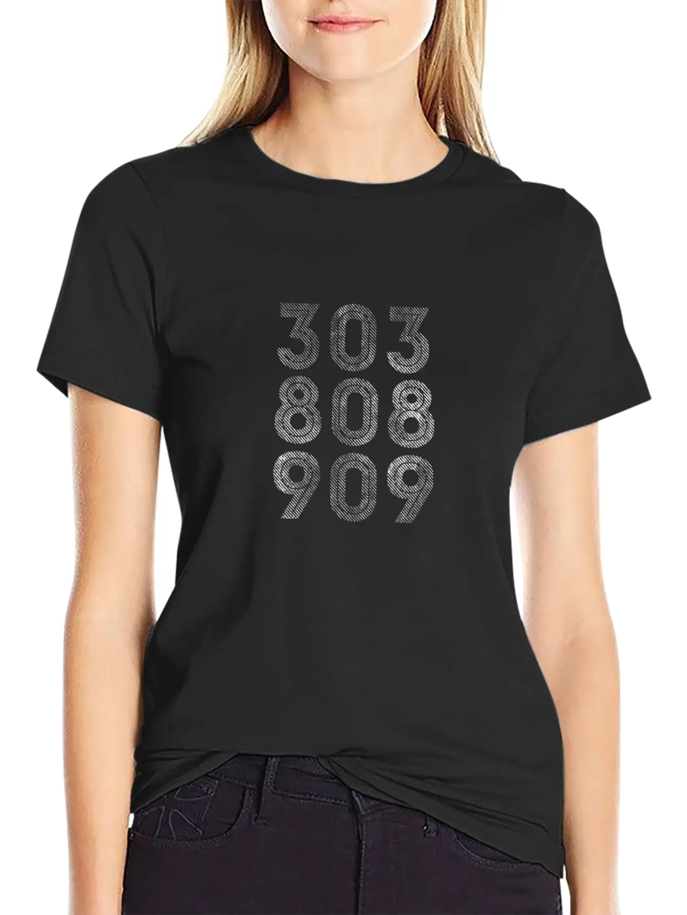 303, 808, 909 Synth Drum Machine Unisex Short Sleeve Soft Cotton T-Shirt – Casual Everyday Wear