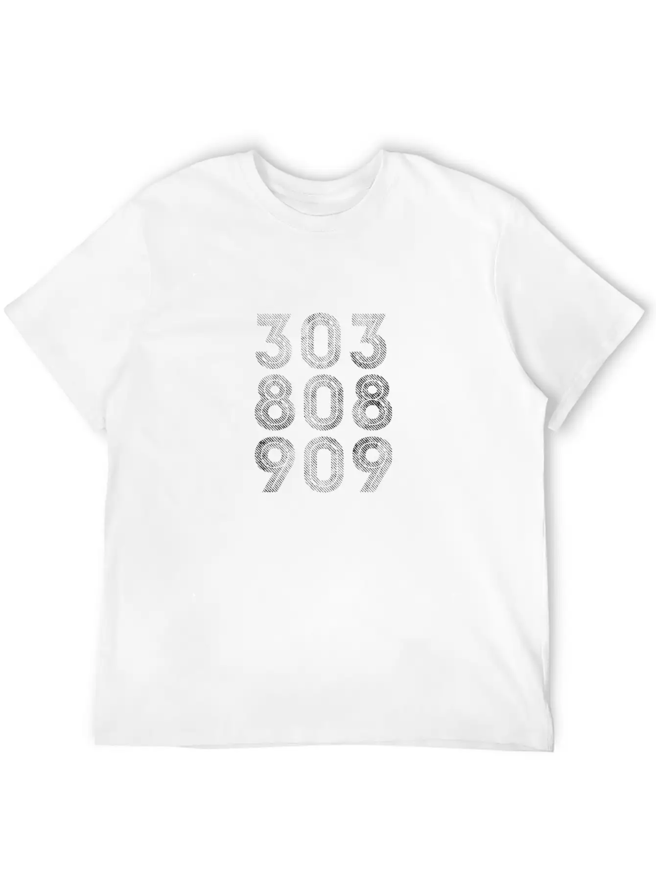 303, 808, 909 Synth Drum Machine Unisex Short Sleeve Soft Cotton T-Shirt – Casual Everyday Wear