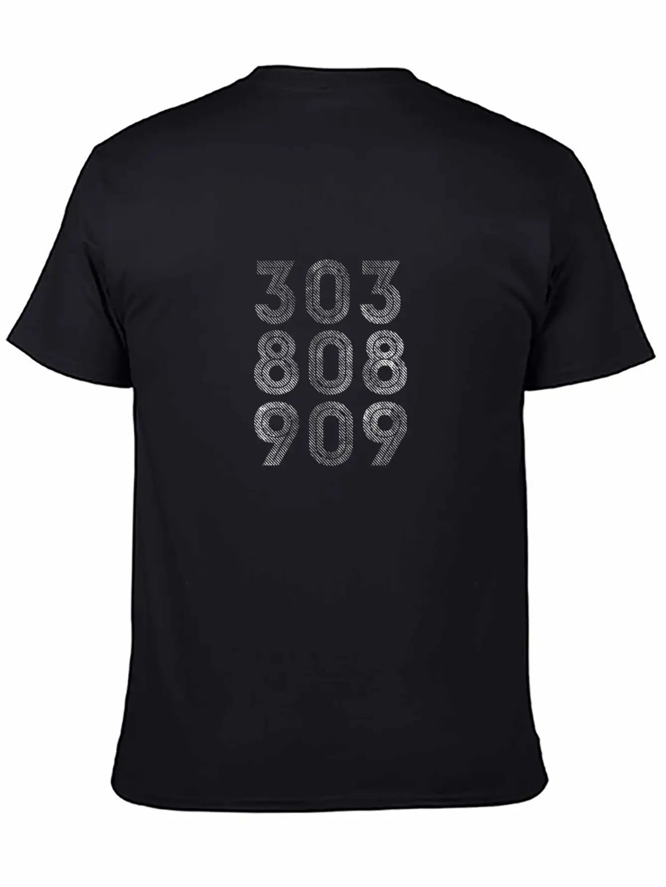 303, 808, 909 Synth Drum Machine Unisex Short Sleeve Soft Cotton T-Shirt – Casual Everyday Wear
